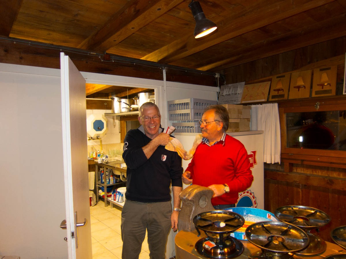 La fondue de Raymond et Philippe 2013